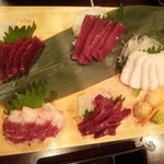 九州ダイニング さくらみち - 馬刺５点盛り