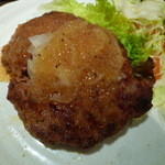 牛の恵 - 【手作りハンバーグ（オニオンペッパー）】