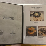 Vierge - フードメニュー①