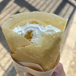 こめこクレープはしっこや - カスタードホイップ(390円)