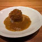 京町堀 なかむら - ミンチカツカレー