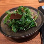 京町堀 なかむら - サラダはお代わり一回できます。豚汁写真撮るのを忘れましたが、美味しかった