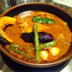 スープカレー・ウダン、レギュラー、ライスＭ（約300g）