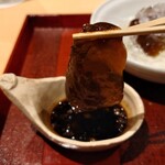 銀座 しのはら - 黒蜜で