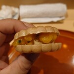 銀座 しのはら - パッションフルーツとマンゴーとフォアグラの最中