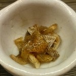 能登 - コース料理　ナメラの皮の湯引き