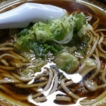 やきとり 三船 - かけそば300円