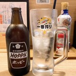 和泉屋 - ホッピーセット白660円