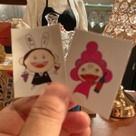 アイニーク - シール貰いましたー