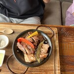 アンビコ グリル - 友人注文の豚さんグリル