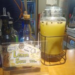 茅場町食堂 History by moto since 2010 - 自家製レモンサワー( 黒潮グリーンレモン と キンミヤ焼酎 )