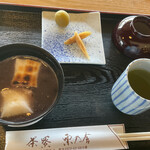 川上屋 - 栗ぜんざい