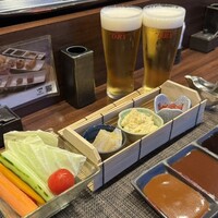 串揚げとワイン Ohana 北浜店  - 前菜　子持ちこんにゃく　ポテサラ　梅水晶
