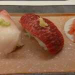 桜なべ中江別館　金村 - 馬肉の寿司