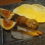 茅場町食堂 History by moto since 2010 - 燻製盛り合わせ4種