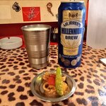 CHAN☆CURRY - パキスタンのビール。サービスのアチャール。