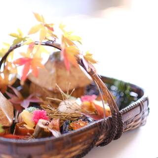 シェフの感性で描く四季の一皿