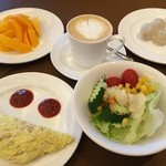 San Want Residences Taipei - 2014.7.17朝食♥