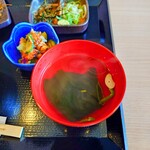 うな賀 - お吸い物。