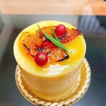 patisserie farinez'vous - アプリコットとバジルのムース