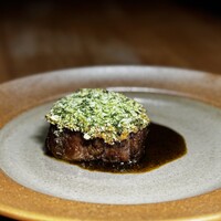 子羊の香草パン粉焼き