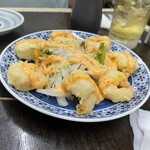 どたぬき - 小エビマヨネーズ