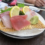 どたぬき - 造り盛り合わせ