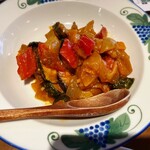 キールズ・バーハウス アオバダイ - ラタトゥーユ980円(税込)  何と！冷たい！　冷製も美味しいんだな〜