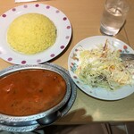ポレポレ - 料理写真:チキンカレーライス