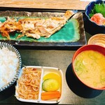ぜん - 甘鯛塩焼き定食1,200円(食べかけではない)