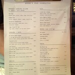 Queen's Head Shoreditch - メニュー