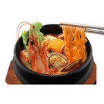 韓国料理bibim’ - 海鮮ラーメンスンドゥブ