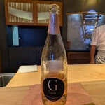 新日本料理おぶね - G DE GAYON CREMANT DE BORDEAUX BRUT ROSE スパークリングワイン ロゼ。