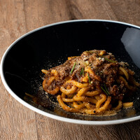 極太麺のグラスフェッド牛ボロネーゼ