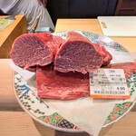 新日本料理おぶね - 遠州夢咲牛のシャトーブリアン。