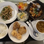 楓林閣 - 青椒肉絲　Bセット 1100円