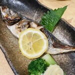 くり山 - アジ焼き