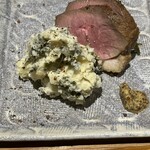 一東菴 - 鴨ローストとポテトサラダ