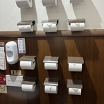 一蘭 - おトイレの中のおしゃれなトイレットペーパーの配置