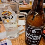 おぐろのまぐろ - 白ホッピーセット焼酎は20度