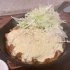 肉食堂 最後にカツ。