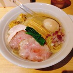 貝出汁 中華そば 竹祥 - 