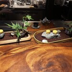 ルーデンス - レモンのマカロン、琥珀飴