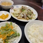 中国料理 四川 - 回鍋肉ランチ。