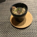 鉄板焼き 恵伝 - 蛤のフラン
