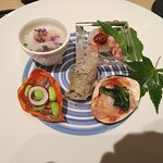 分とく山 - 前菜　ここからギアがまた一段上がった感じがあります。