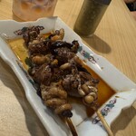 三嶋うなぎ 松子 - こちらも感動した鰻の肝焼き。普段肝が苦手だったりする私が、世界一美味しいと感じた。