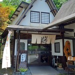 そば処ささや - お店の入口