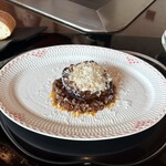 表参道うかい亭 - 丸茄子をボロネーゼソースとたっぷりチーズ