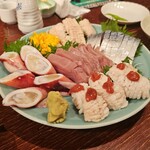 おまつり本舗 - お刺身の盛り合わせ